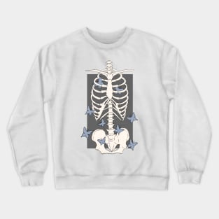 butterflies in the stomach Crewneck Sweatshirt